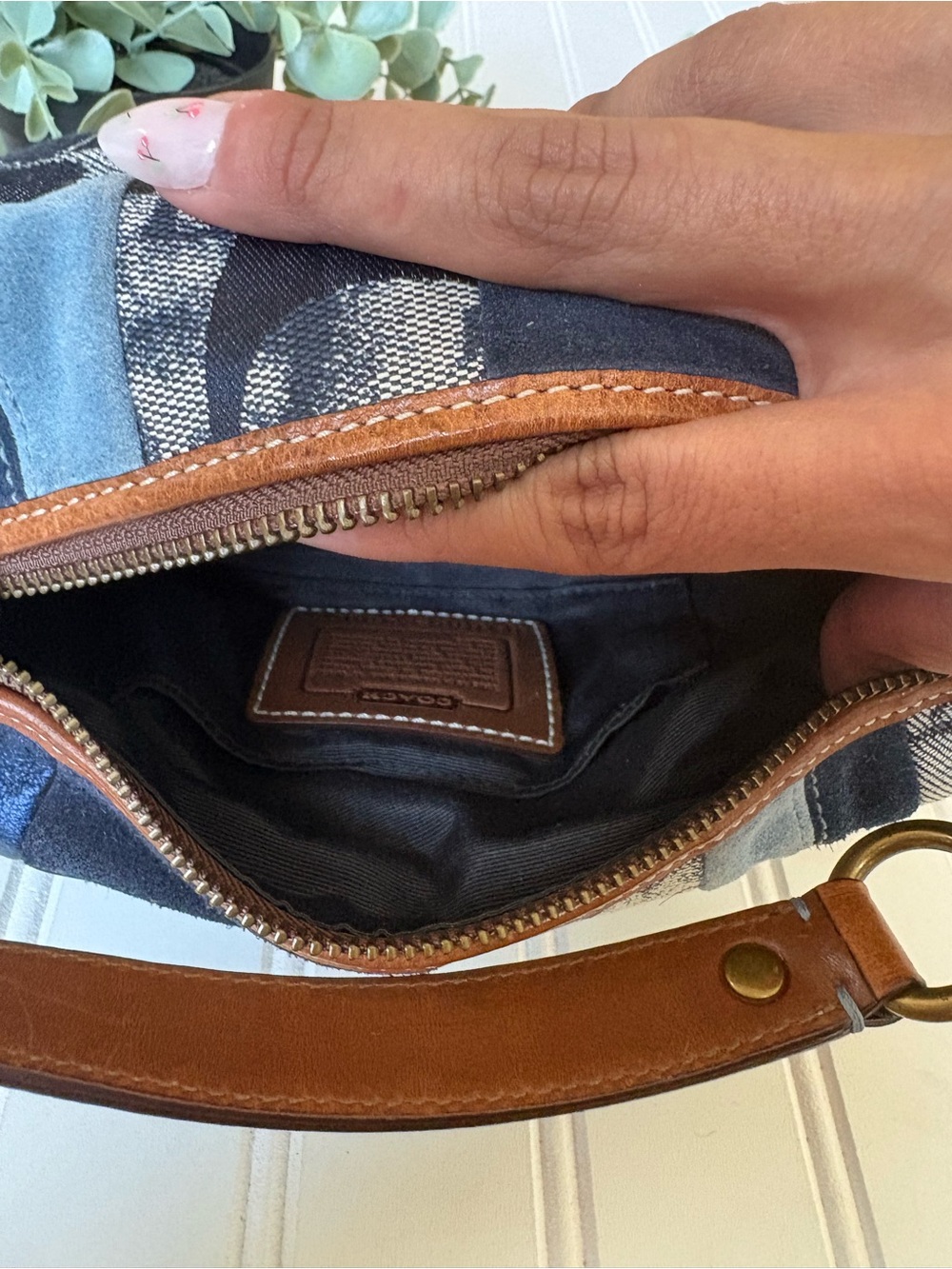 Coach denim patchwork - Picture 9 of 9